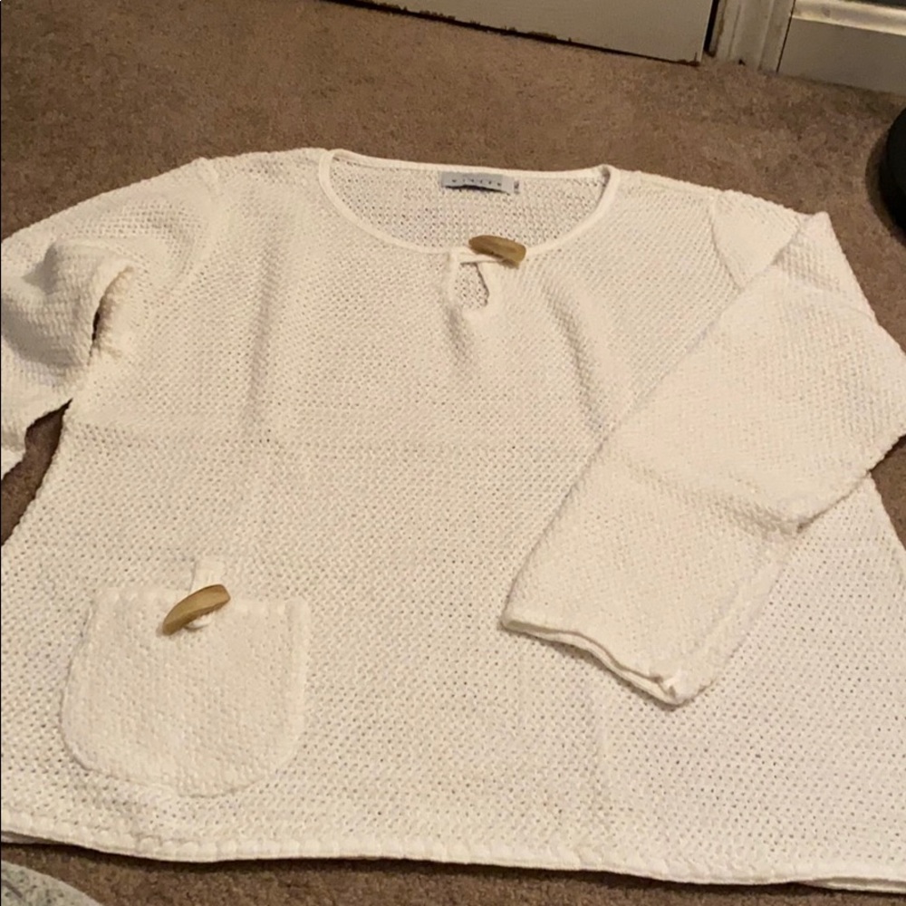 White sweater